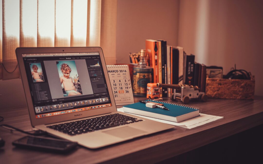 freelance desk setup